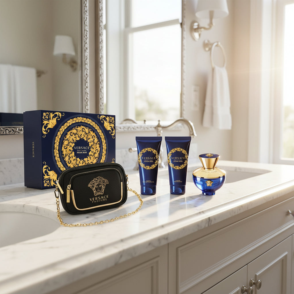 Dames geschenk-set Versace Pour Femme Dylan Blue EDP