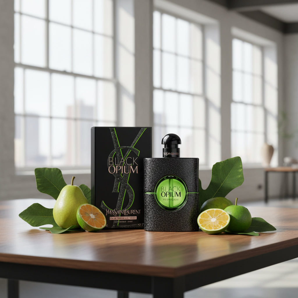 Damesparfum Yves Saint Laurent Black Opium Illicit Green EDP 75 ml