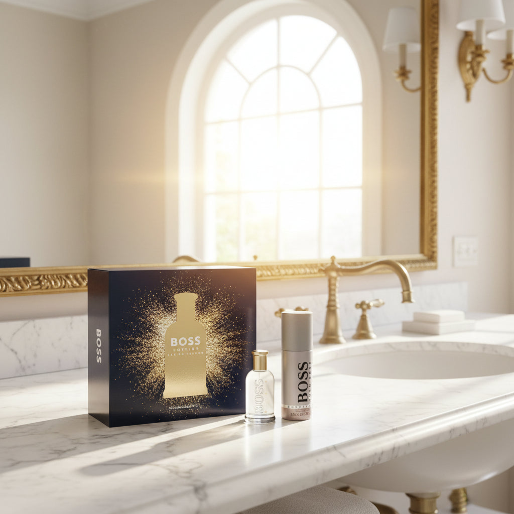 Heren geschenk-set Hugo Boss Boss Bottled EDP