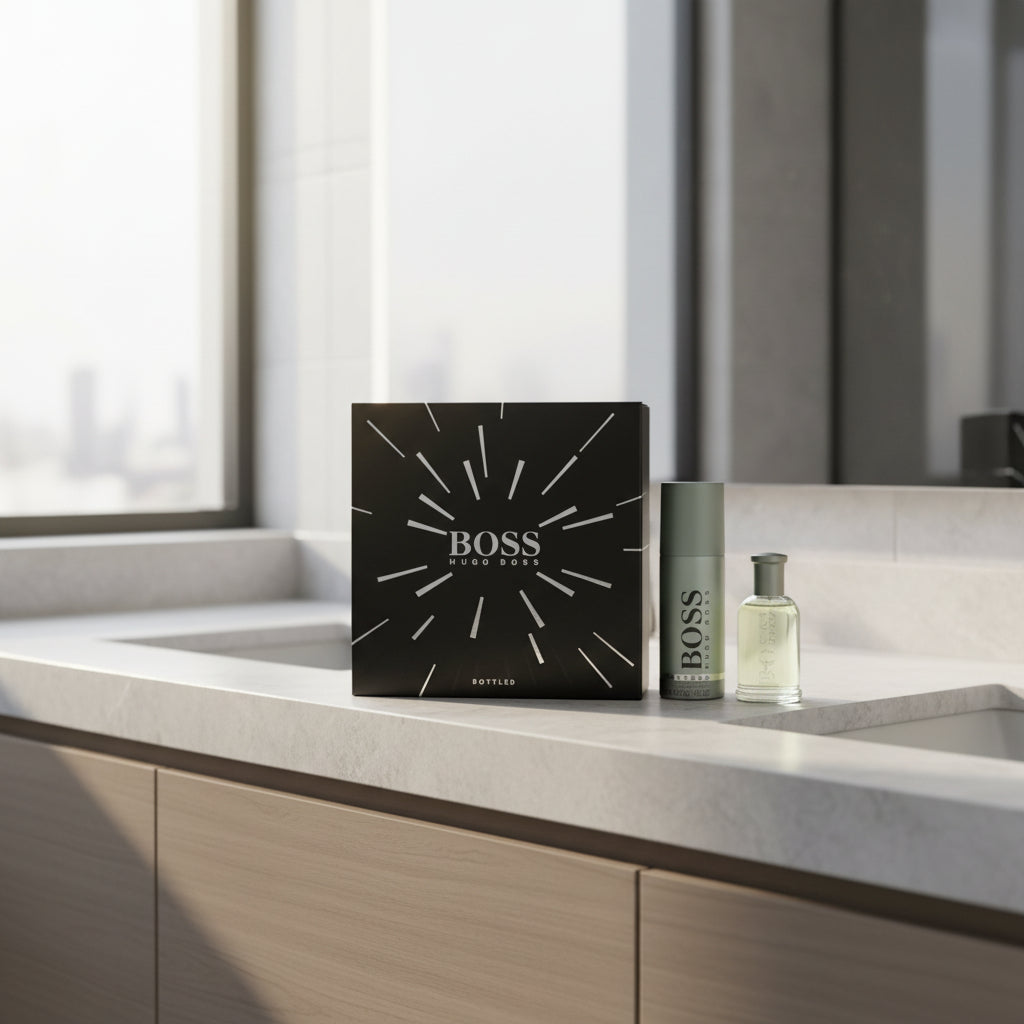 Heren geschenk-set Hugo Boss Boss Bottled EDT
