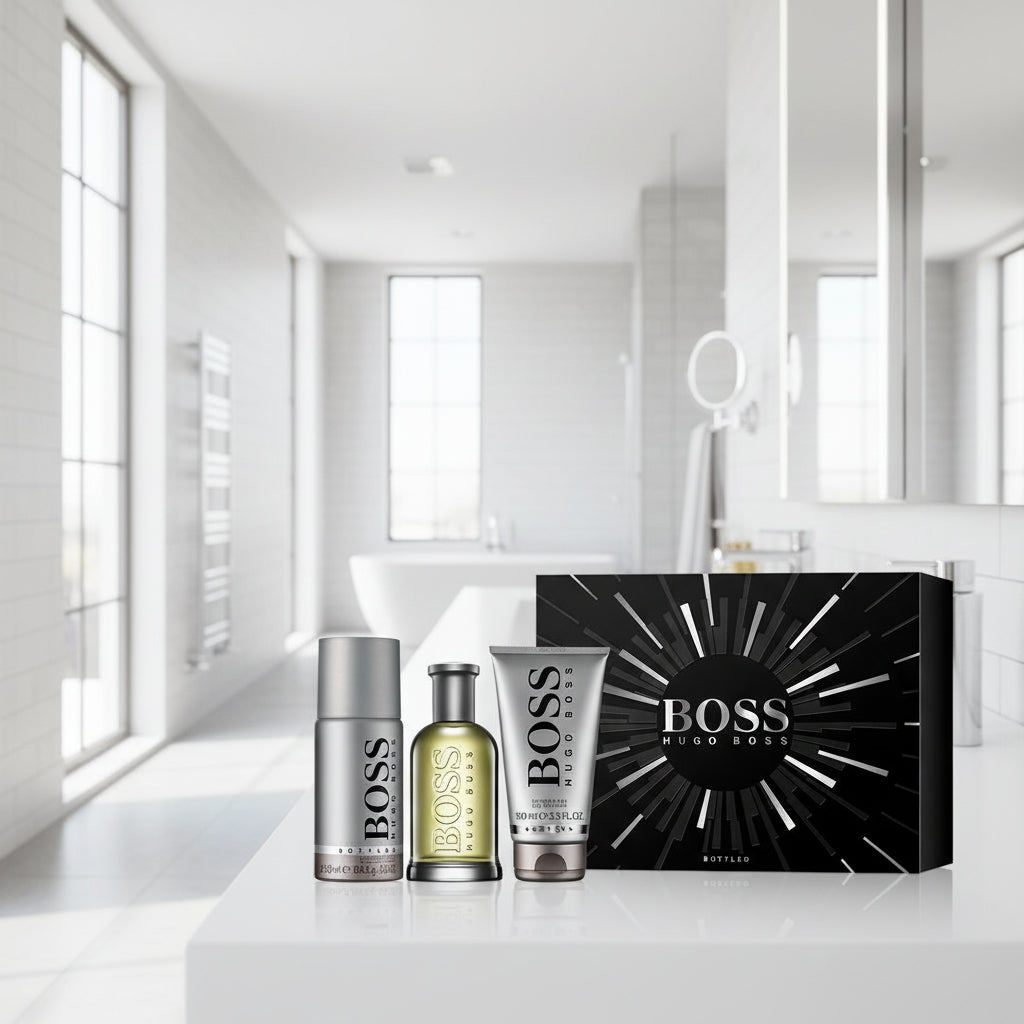 Heren geschenk-set Hugo Boss Boss Bottled EDT