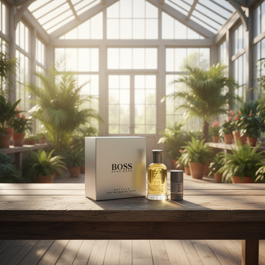 Heren geschenk-set Hugo Boss Boss Bottled EDT