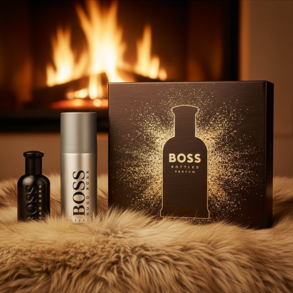 Heren geschenk-set Hugo Boss Boss Bottled Parfum EDP