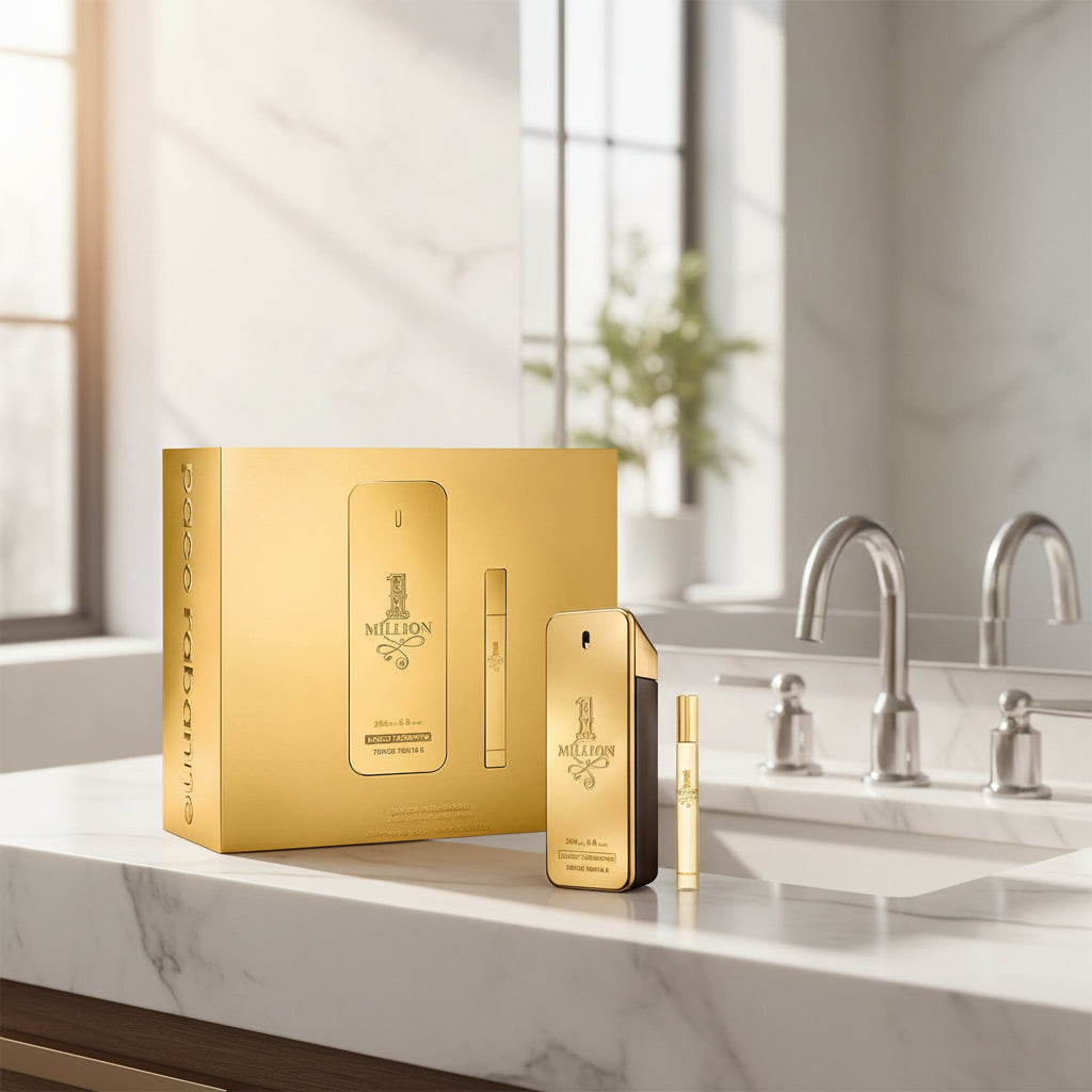 Heren geschenk-set Paco Rabanne 1 Million EDT
