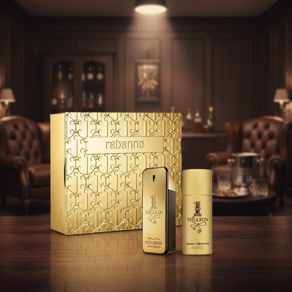 Heren geschenk-set Paco Rabanne 1 Million EDT