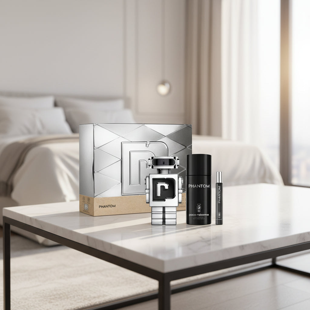 Heren geschenk-set Paco Rabanne Phantom EDT