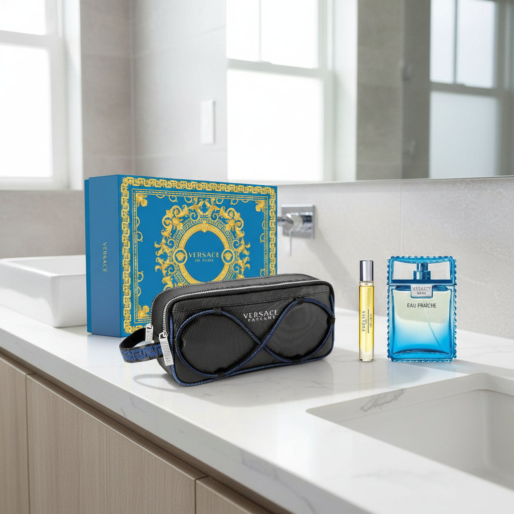 Heren geschenk-set Versace Man Eau Fraiche EDT