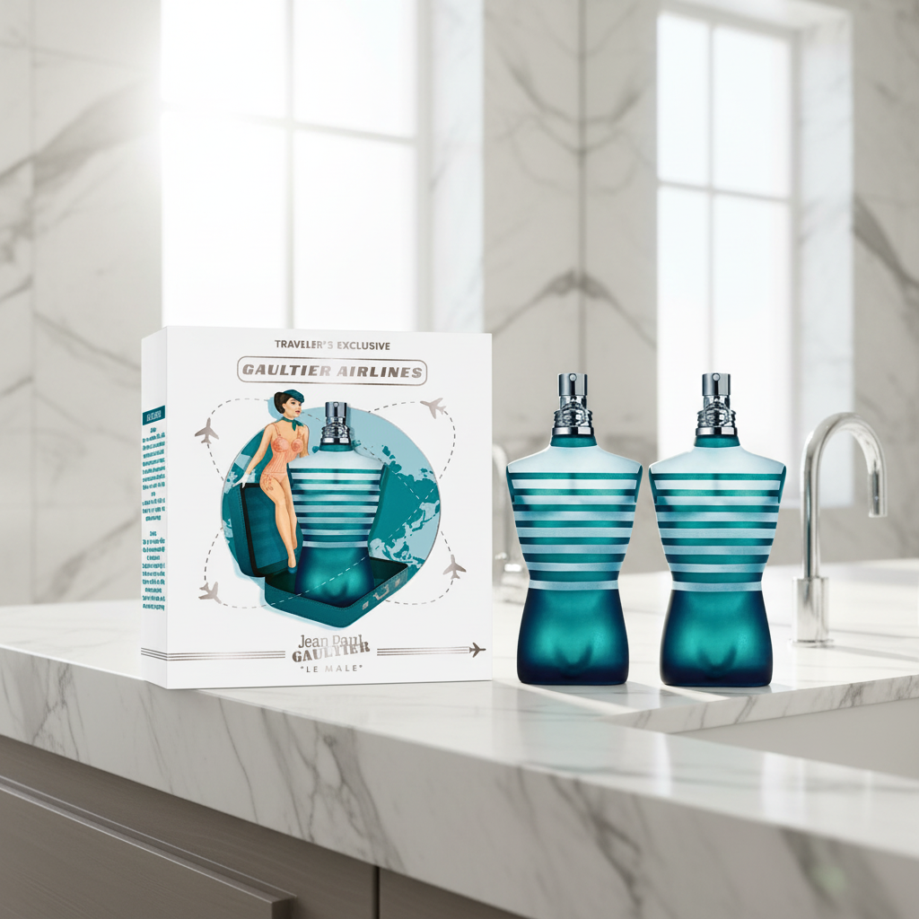 Herenparfum Jean Paul Gaultier Le Male EDT 2x40 ml