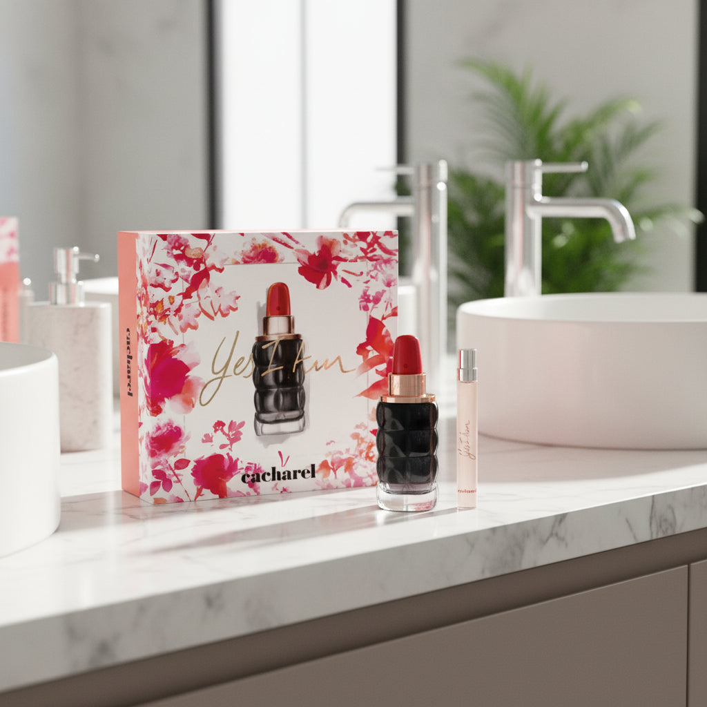 Dames geschenk-set  Cacharel Yes I Am EDP