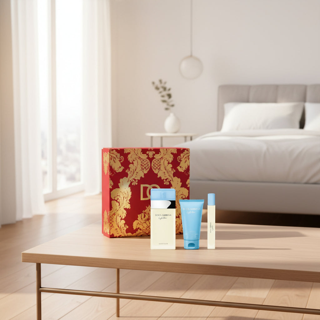 Dames geschenk-set Dolce & Gabbana Light Blue EDT 1