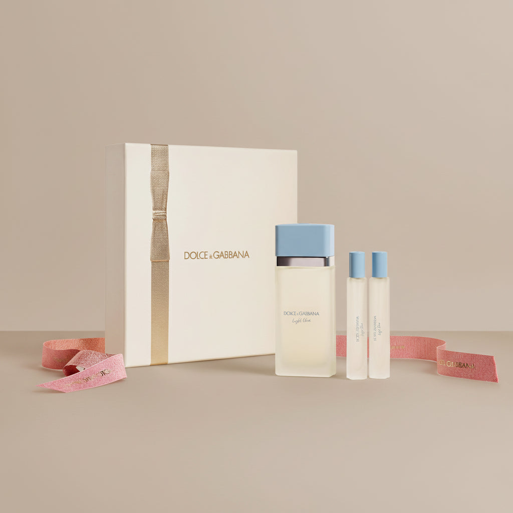 Dames geschenk-set Dolce & Gabbana Light Blue EDT