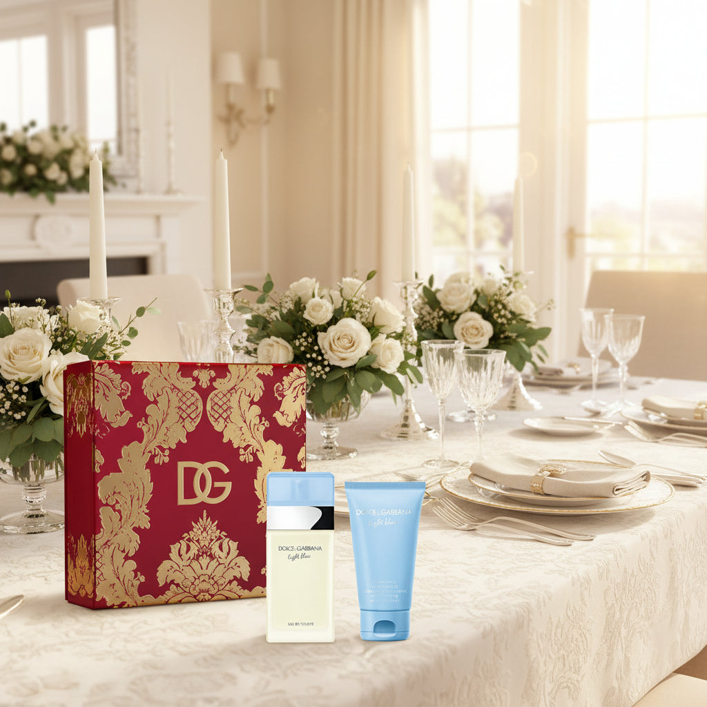 Dames geschenk-set Dolce & Gabbana Light Blue EDT