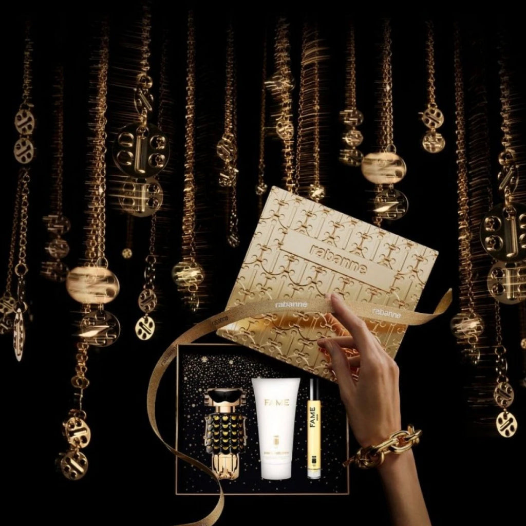 Dames geschenk-set Paco Rabanne Fame Parfum