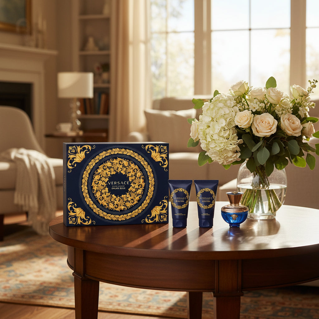 Dames geschenk-set Versace Pour Femme Dylan Blue EDP