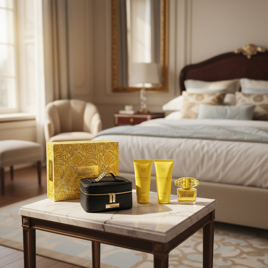 Dames geschenk-set Versace Yellow Diamond EDT