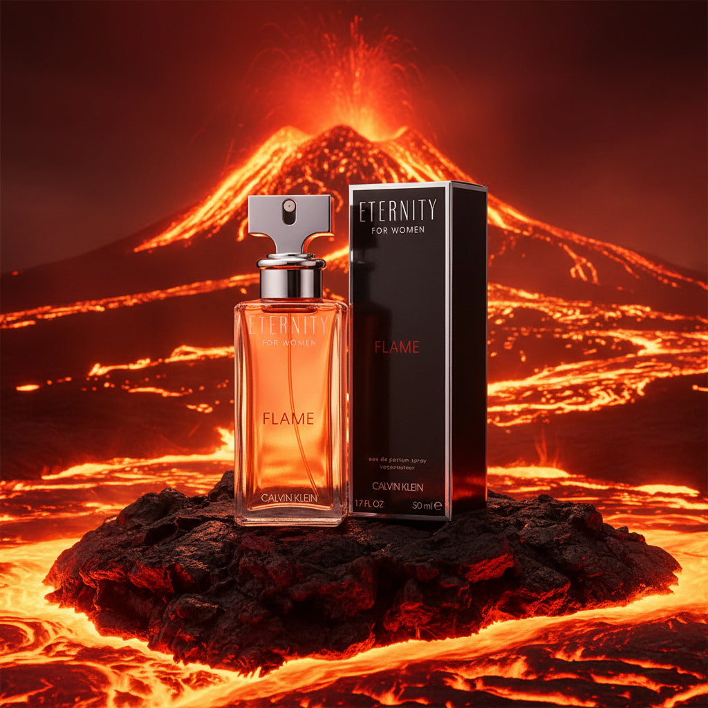 Damesparfum Calvin Klein Eternity For Women Flame EDP 50 ml