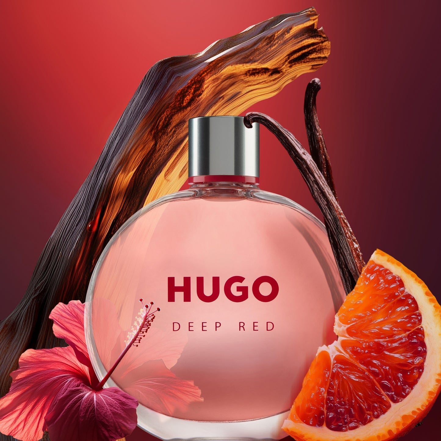 Damesparfum Hugo Boss Deep Red EDP 75 ml