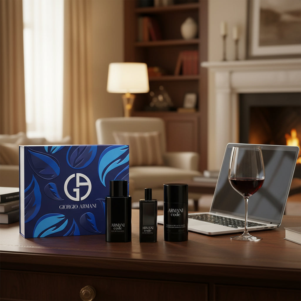 Heren geschenk-Set Giorgio Armani Armani Code EDT