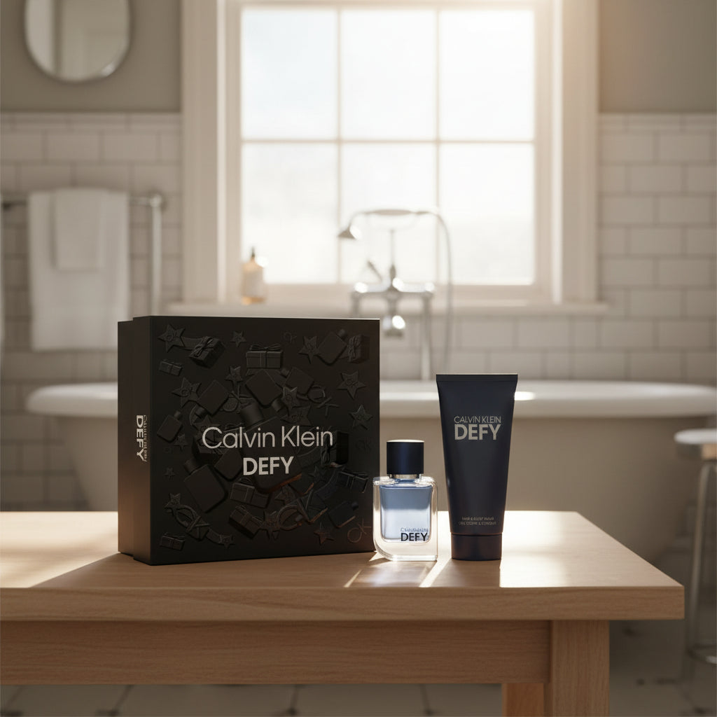 Heren geschenk-set Calvin Klein Defy EDT