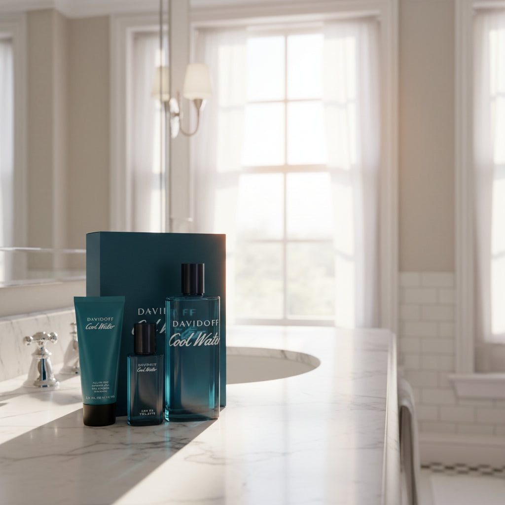 Heren geschenk-set Davidoff Cool Water EDT