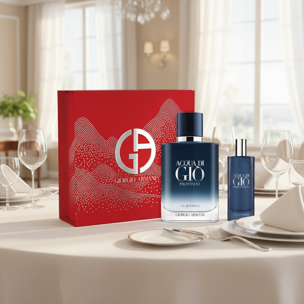 Heren geschenk-set Giorgio Armani Acqua di Giò Profondo EDP 1