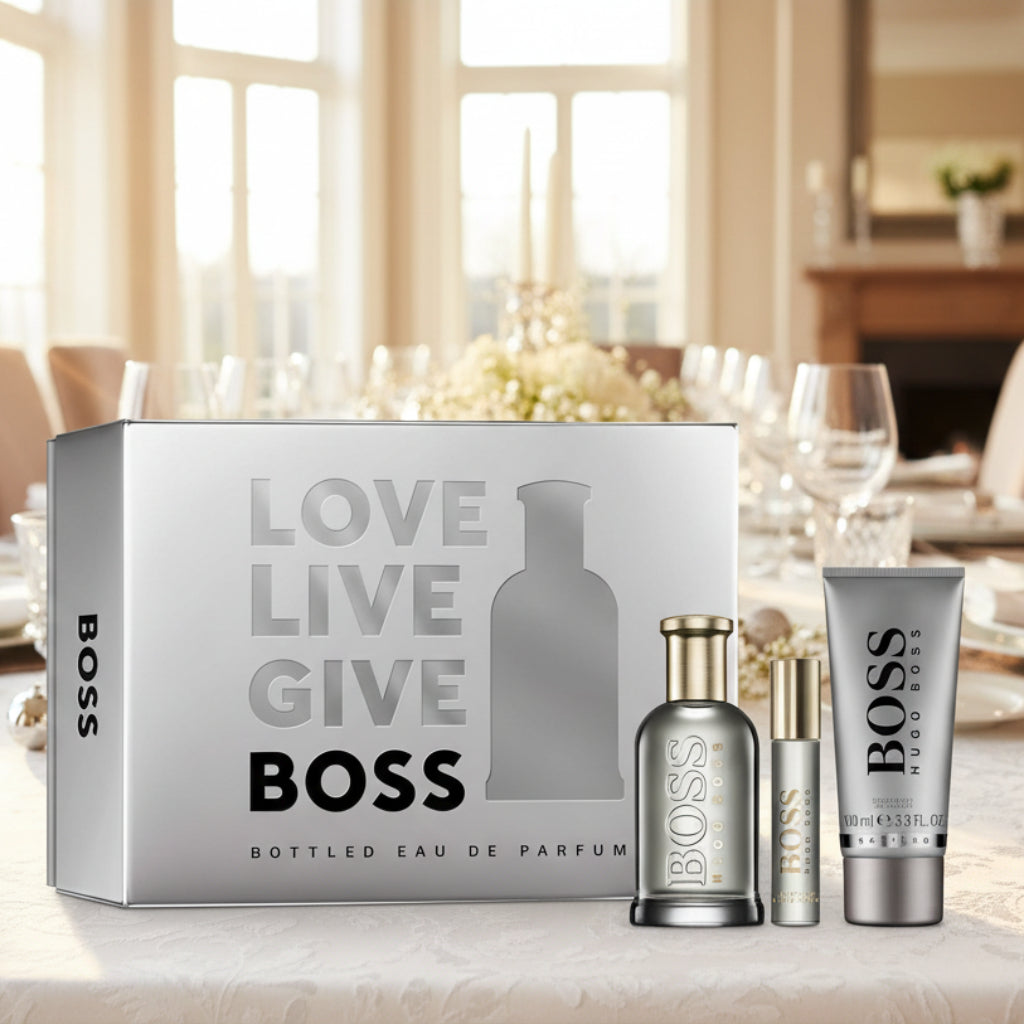 Heren geschenk-set Hugo Boss Boss Bottled EDP