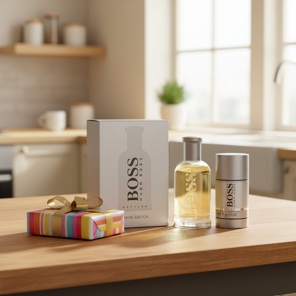 Heren geschenk-set Hugo Boss Boss Bottled  EDT