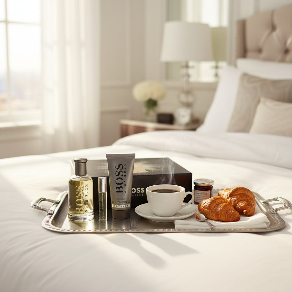 Heren geschenk-set Hugo Boss Boss Bottled EDT
