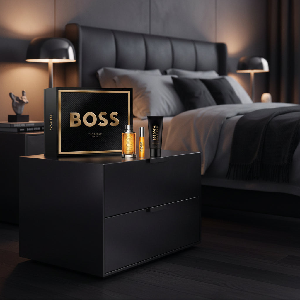 Heren geschenk-set Hugo Boss Boss The Scent EDT