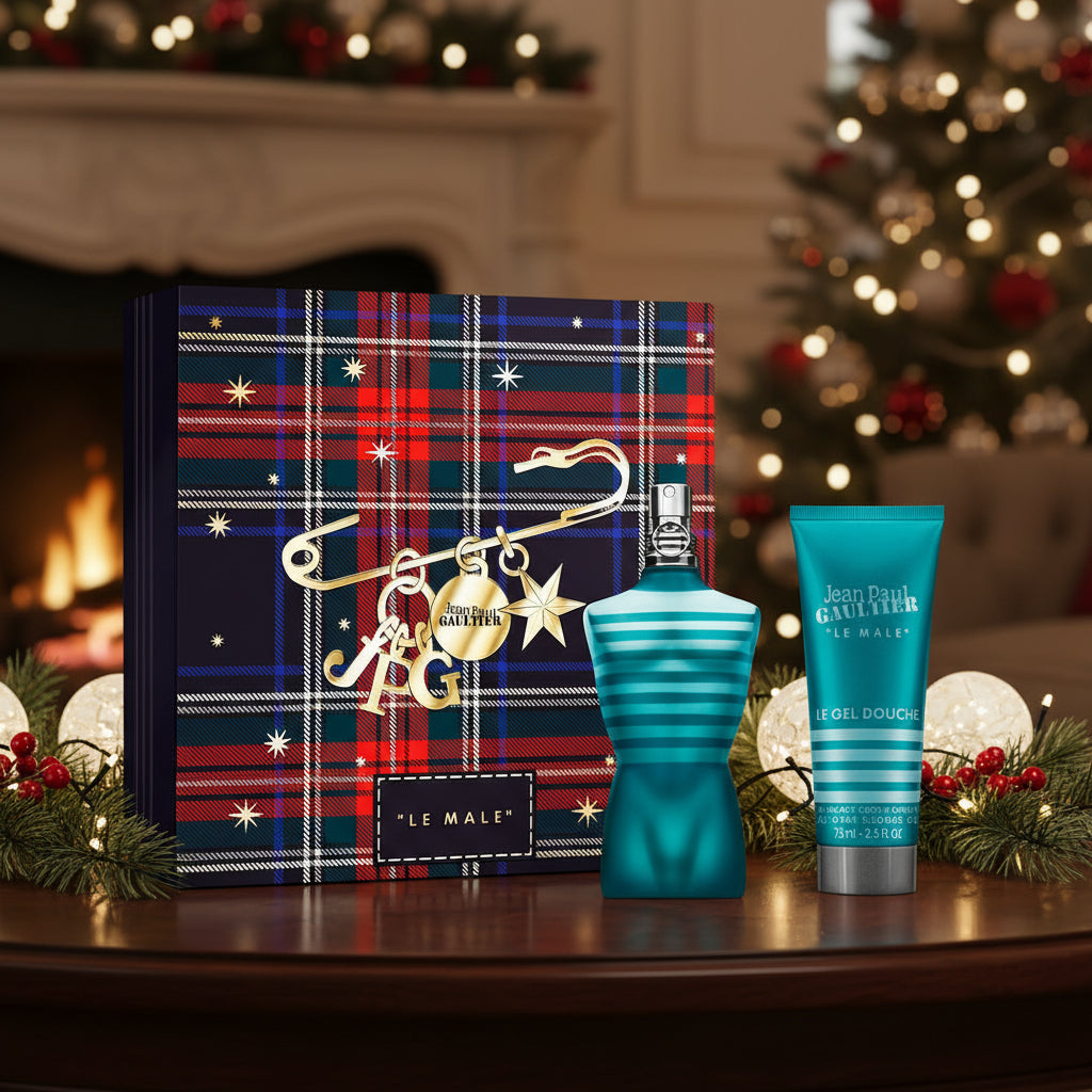 Heren geschenk-set Jean Paul Gaultier Le Male Christmas Edition