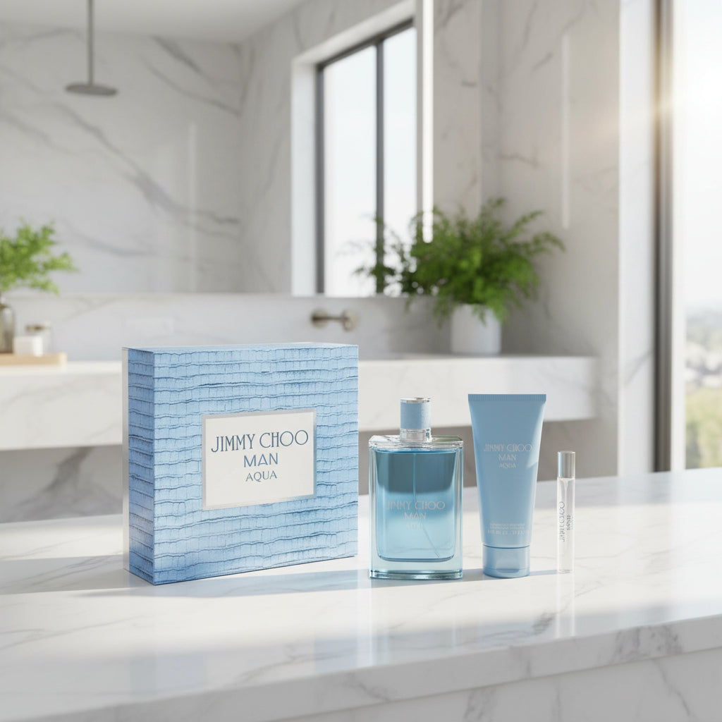 Heren geschenk-set Jimmy Choo Jimmy Choo Man Aqua EDT