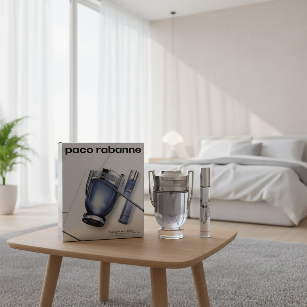 Heren geschenk-set Paco Rabanne Invictus EDT