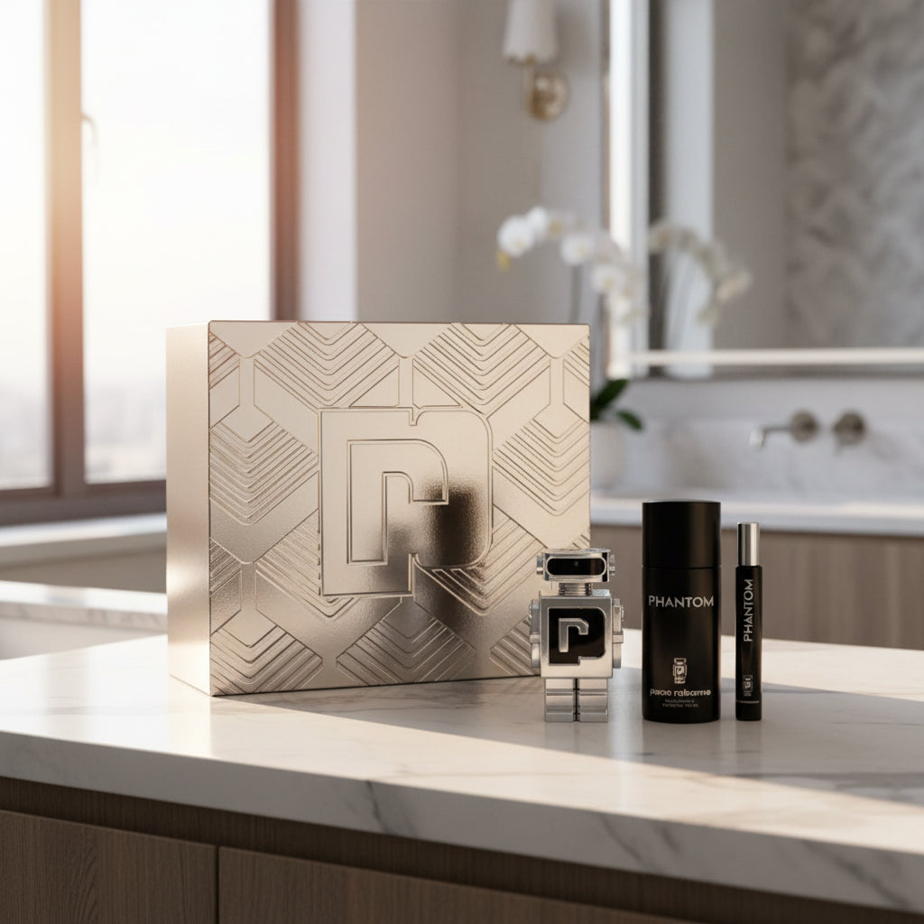 Heren geschenk-set Paco Rabanne Phantom EDT