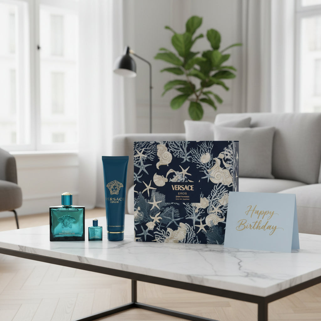 Heren geschenk-set Versace Eros EDP