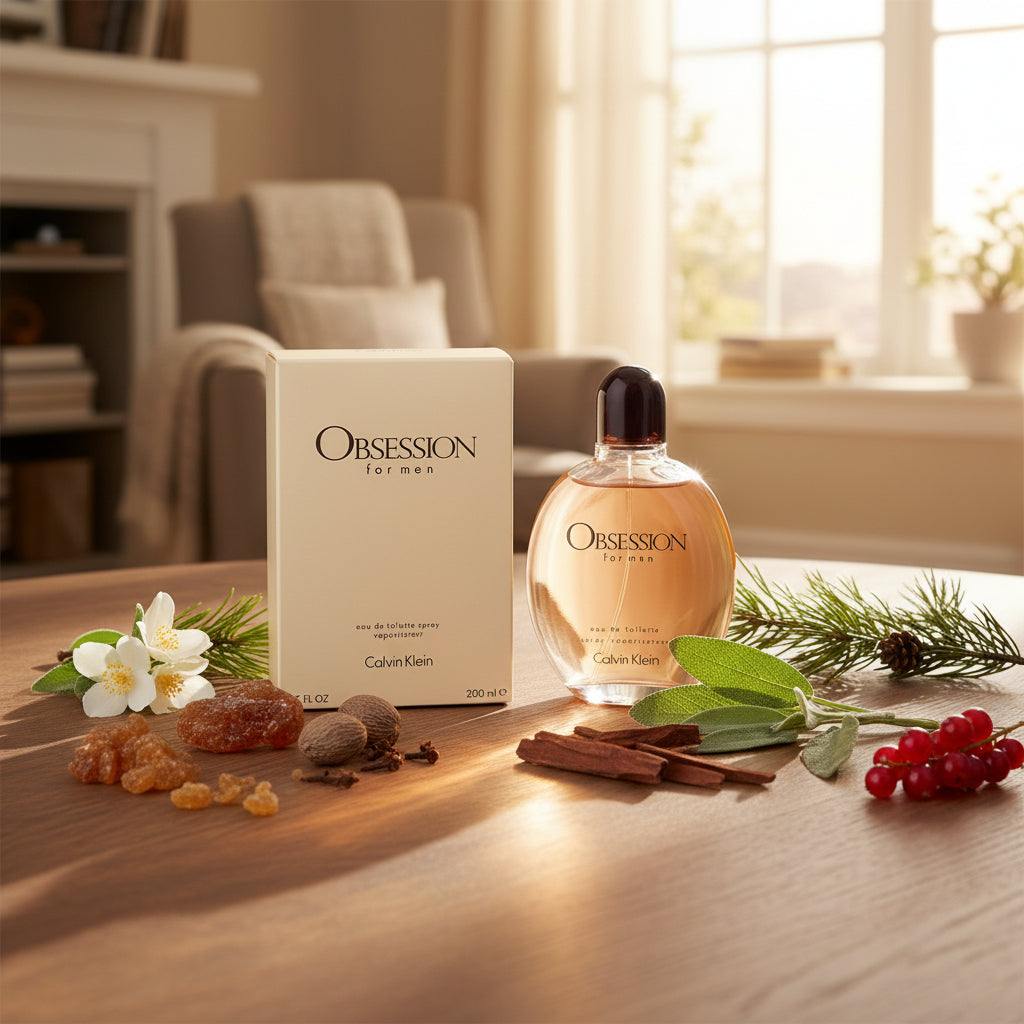 Herenparfum Calvin Klein Obsession For Men EDT 200 ml