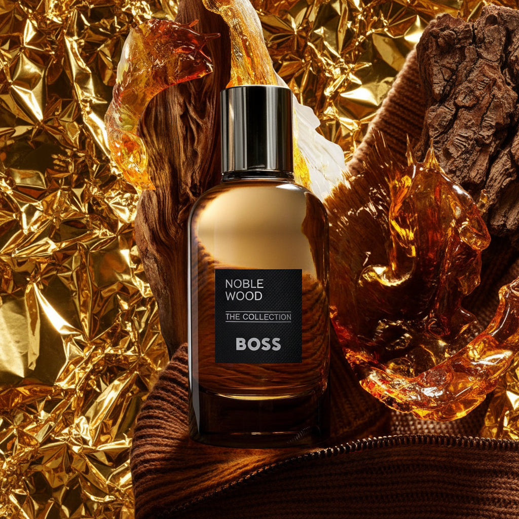 Herenparfum Hugo Boss The Collection Noble Wood EDP 100 ml