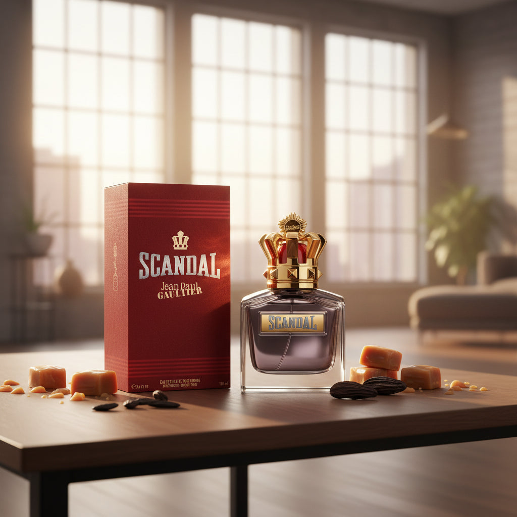 Herenparfum Jean Paul Gaultier Scandal Pour Homme EDT 100 ml Hervulbaar